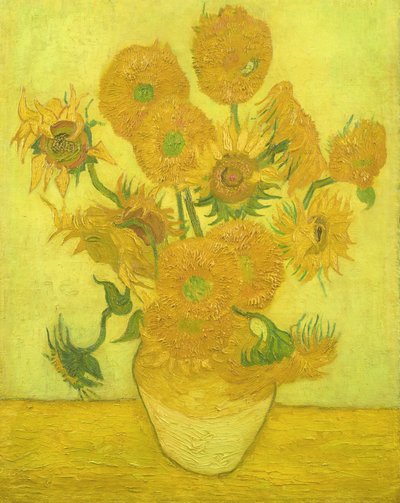 Sunflowers, 1889 by Vincent van Gogh